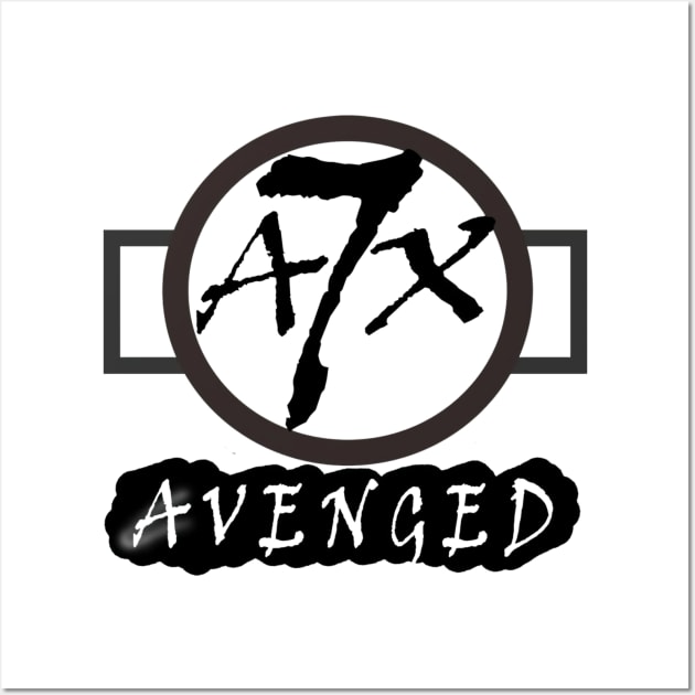 a7x AVENGED Wall Art by Kami Sayang Sama Jamsah